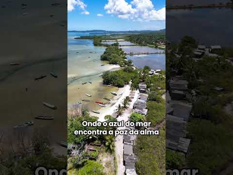 Encarnação de Salinas - Salinas da Margarida - Bahia. Vou de drone. #salinasdamargarida #bahia