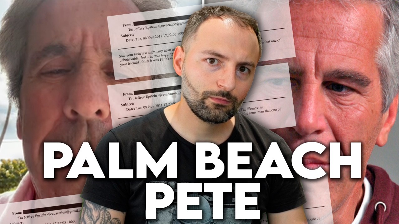 LO DE PALM BEACH PETE es PERTURBADOR - APARECE un GEMELO de EPSTEIN en los archivos