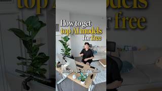 ภาพปก: How to get top AI models for free