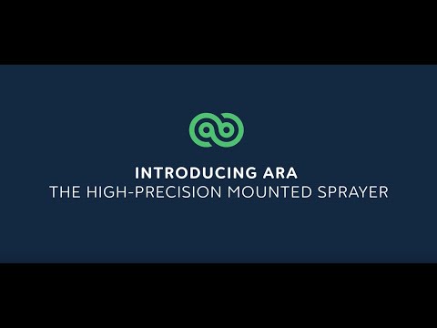 Functioning of the ARA, the high-precision mounted sprayer ENG (2022)