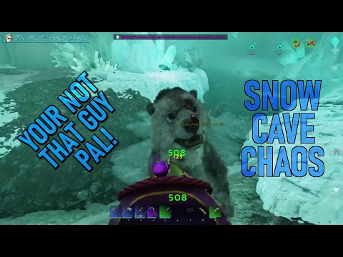 SNOW CAVE Artifact Of The Strong & More  - Ark Survival Ascended - The Island (EP214)