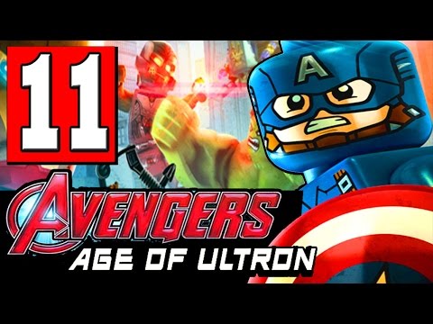 LEGO Marvel's Avengers: AGE OF ULTRON Walkthrough Part 11 Level BARON STRUCKERS CASTLE