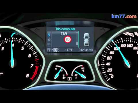 Ford Focus 2011. Sistema de reconocimiento de señales de tráfico «Traffic Sign Recognition»