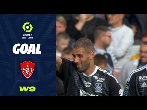 Goal Islam SLIMANI (64' - SB29) AJ AUXERRE - STADE BRESTOIS 29 (1-1) 22/23