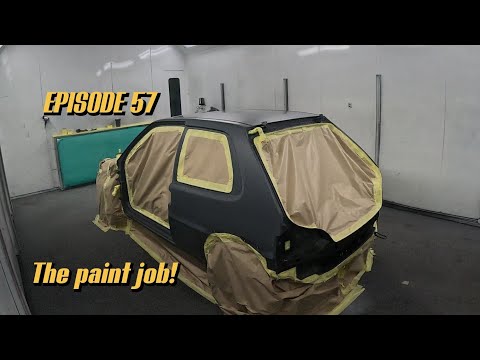 Project 5AXO Ep57 - 330+bhp Citroen Saxo VTS Turbo - The paint job!