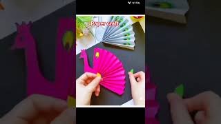 Download lagu easy making paper Peacock #🦚origami craft for kids # paper Peacock #kids #diy #shorts #Peacock # mp3