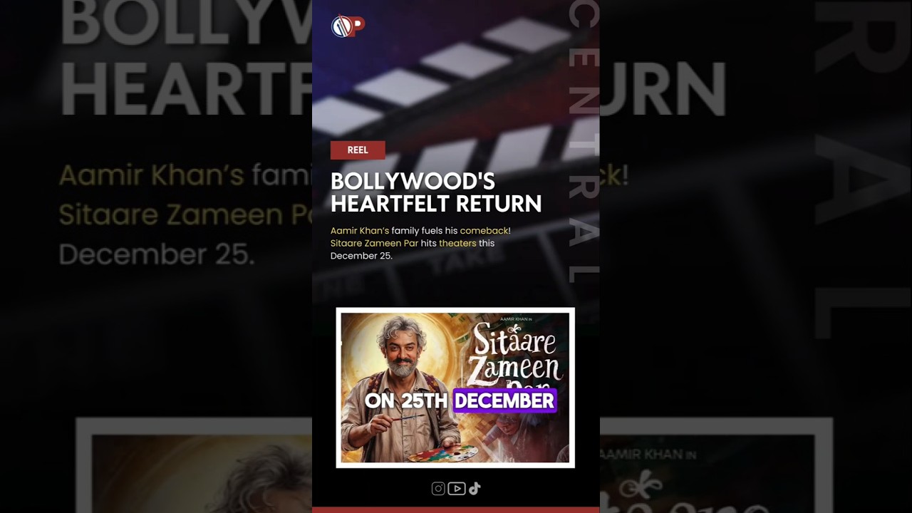 Aamir Khan's Heartfelt Comeback to Bollywood | Sitaare Zameen Par Release