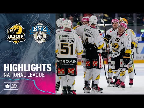 Zug vs. Ajoie 2:3 nV – Highlights National League