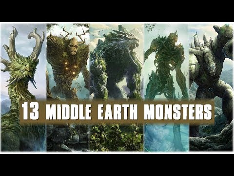 13 Biggest Middle Earth Monsters| Explained
