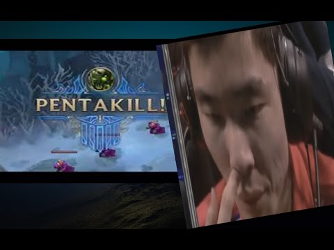 URGOT PENTAKILL!(LEVEL 1 PENTAKILL)(FAKER PICKING HIS NOSE)