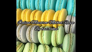 Detailed Italian Method Macaron Tutorial and Recipe by baci.bakes!