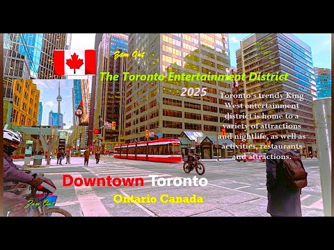 2025 Downtown West — Toronto Entertainment District (-15°C) Late January Wintering VLOG | ON Canada