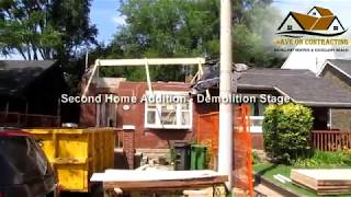 Second Floor Addition - Demolition Stage