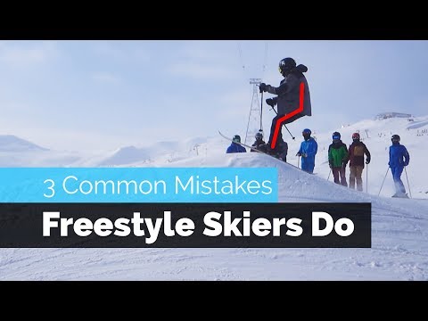 3 Common Mistakes Beginner Freestyle Skiers Do When Jumping, Spinning & Sliding Boxes