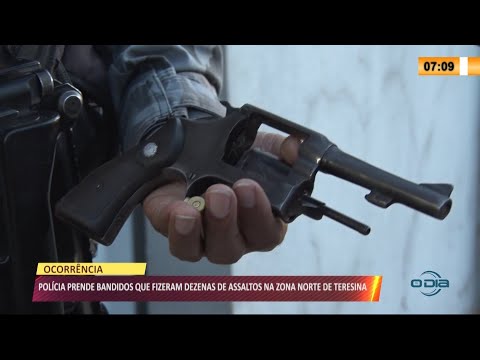 Polícia prende bandidos que fizeram dezenas de assaltos em Teresina 22 07 2021