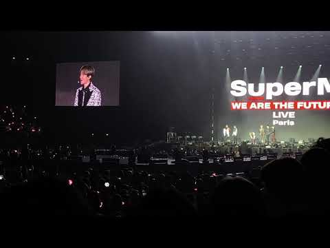 200226 Super M in Paris - Ten's birthday + Baekhyun's ment (eng subs)