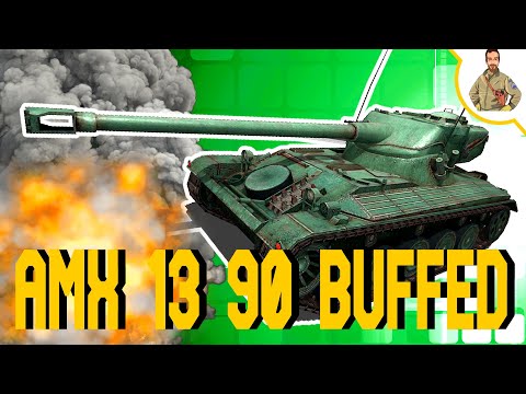 AMX 13 90 | Buffed Baguettes  | WoT Blitz