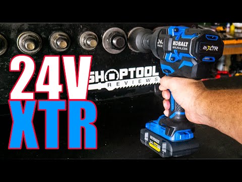 HUGE  VALUE! Kobalt XTR 24V High Torque Impact Wrench Review [KXIW 1424A-03]