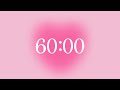 1 Hour Pink Aura Timer No Break Timer For Study Work Reading More