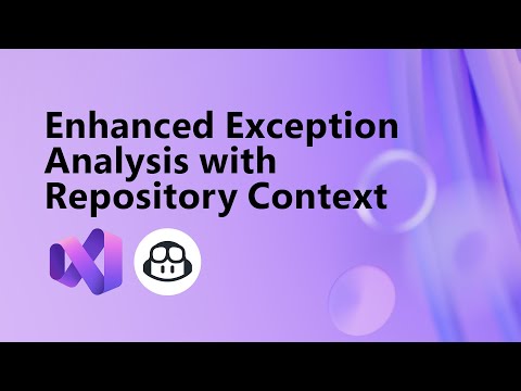 Enhanced exception analysis with Repository context