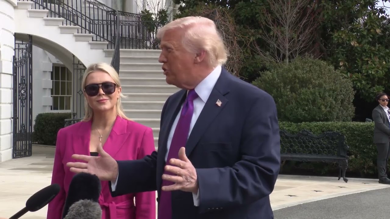 President Trump Gaggles with Press Before Departing the White House, Mar. 11, 2026