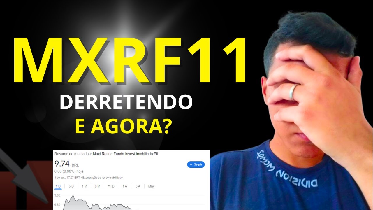MXRF11 VAI FALIR? R$ 9,74 | #fundosimobiliarios #mxrf11 #b3 #fiis