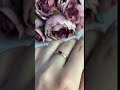 Золотое кольцо с рубином 0.3ct