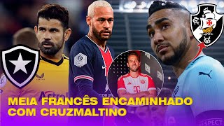 🚨 VASCO NEGOCIA COM O MEIA PAYET, BOTAFOGO ENCAMINHA ACERTO COM DIEGO COSTA, NEYMAR FORA DO JOGO PSG