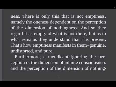 Shorter Discourse on Emptiness. MN 119. Audiobook with text. Tr. Bhikku Sujato. r. Angus Cargill