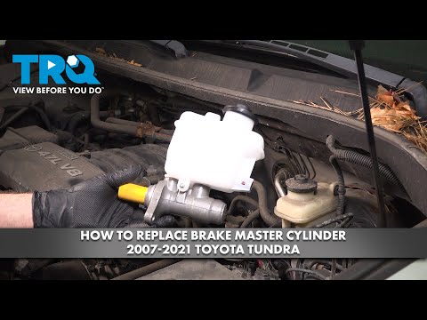 How to Replace Brake Master Cylinder 2007-2021 Toyota Tundra