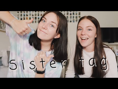 sister tag 2020 || kalina & caitlin