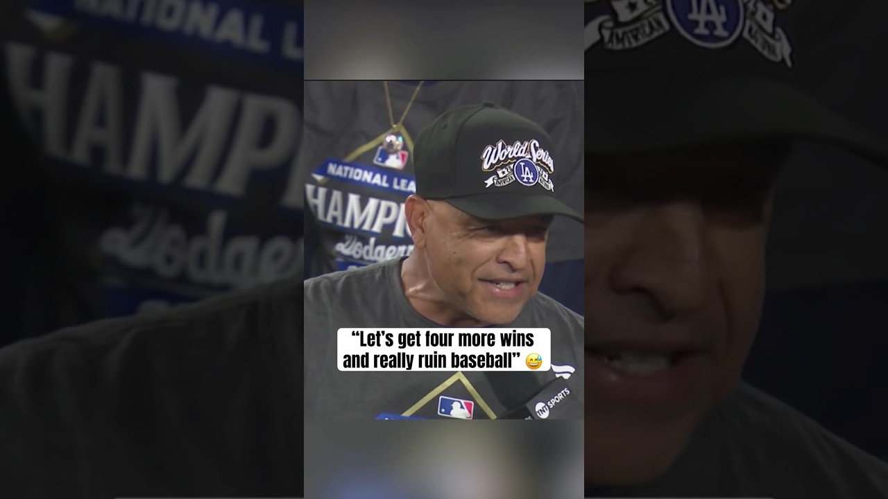 Dave Roberts is ready to 'ruin baseball' đ