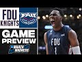 2023 NCAA Tournament: No. 16 Fairleigh Dickinson vs No. 9 FAU GAME PREVIEW | CBS Sports