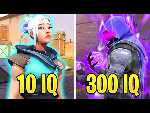 VALORANT - 10 IQ vs 300 IQ!! - Best 300 IQ Moments & 10 IQ Fails - Valorant Highlights Montage