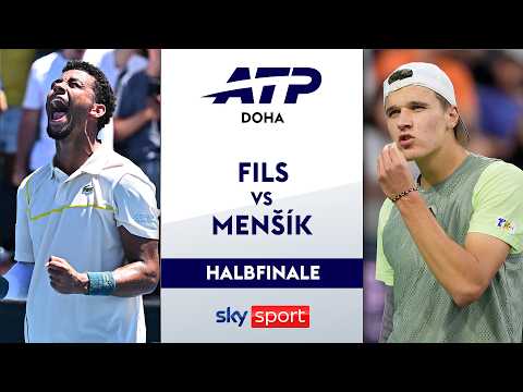 Fils 🇫🇷 - Menšík 🇨🇿 - Halbfinale | Qatar ExxonMobil Open 2026 | Highlights - Sky Sport Tennis