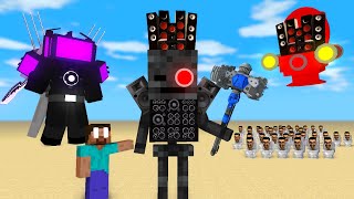ALL EPISODE TITAN BOSS - Minecraft Mobs Minecraft Animation