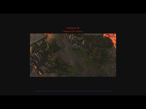 Starcraft II - Custom Campaign: The Hammer of Dawn - Hard - Mission 8: Attack on Titans
