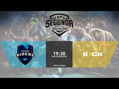 Movistar Riders Vs K1ck Esports - 14ª Jornada - 2ª División LVP FANCAST  #LoLSegunda
