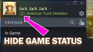 How to hide what you are playing on Steam from your friends and family.
