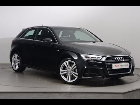 KS17WXL AUDI A3 TDI QUATTRO S LINE BLACK 2017, Nottingham Audi