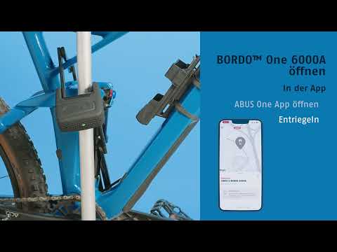 Bedienungsanleitung für das Faltschloss ABUS BORDO One 6000A | Das smarte Fahrradschloss von ABUS