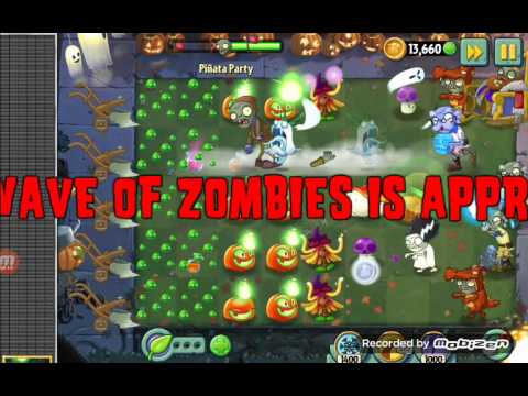 Plants vs. Zombies 2 - Piñata Party - Lawn of Doom 1/11/2016