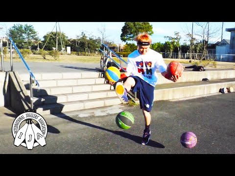 IJA Tricks of the Month by Jun Hasegawa from Japan / Juggling