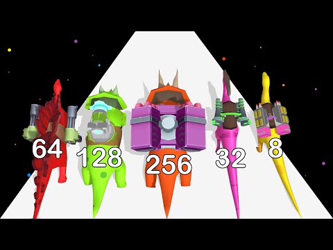 2048 Dino Run Battle - Part 01