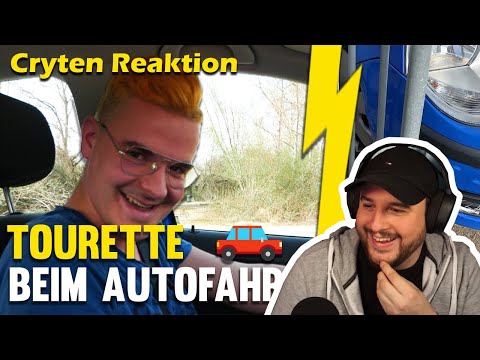 Cryten REAGIERT auf Gewitter im Kopf - TOURETTE beim AUTO FAHREN!