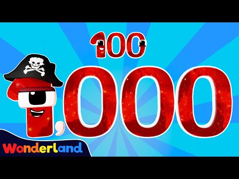 Wonderland: Counting From 100 - 1,000 | Learn to Count for kids