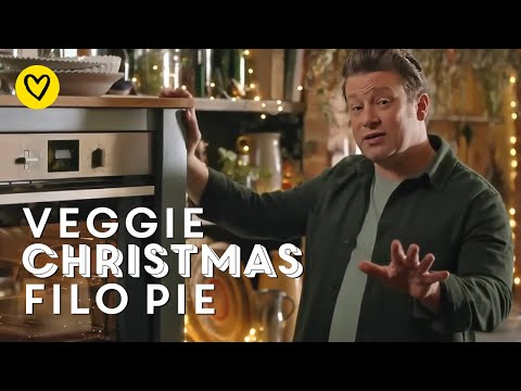 How To Make A VEGGIE Christmas Filo | Jamie Oliver