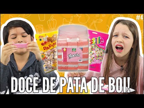 CRIANÇAS REAGEM A DOCE DE PATA DE VACA, DADINHO, MARIOLA - DOCES ANTIGOS #4