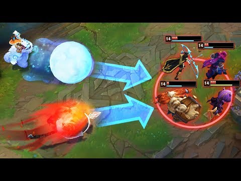 TIMING THE ULTIMATE COMBO - Perfect Synergy - League of Legends