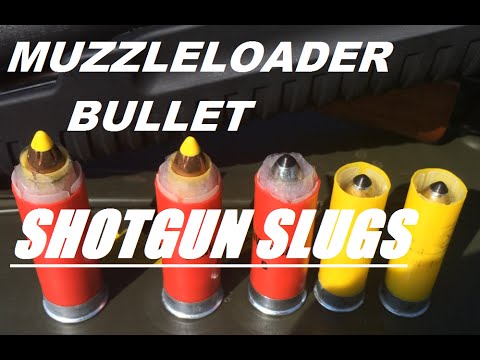 Custom .50 cal Muzzleloader Bullet Shotgun Shells